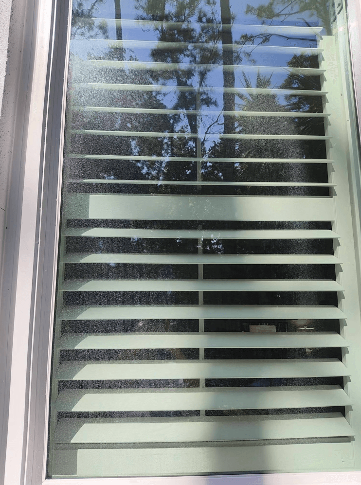 Windows before cleaning